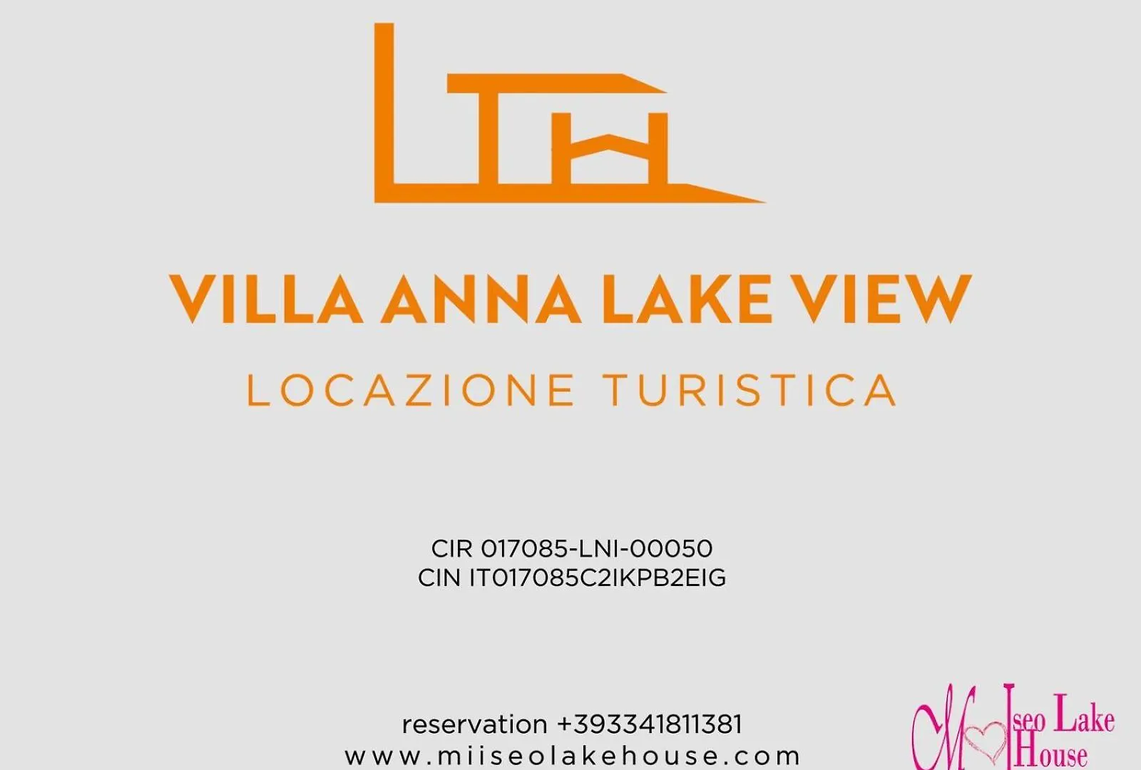 Villa Anna Lake View Pilzone Italy