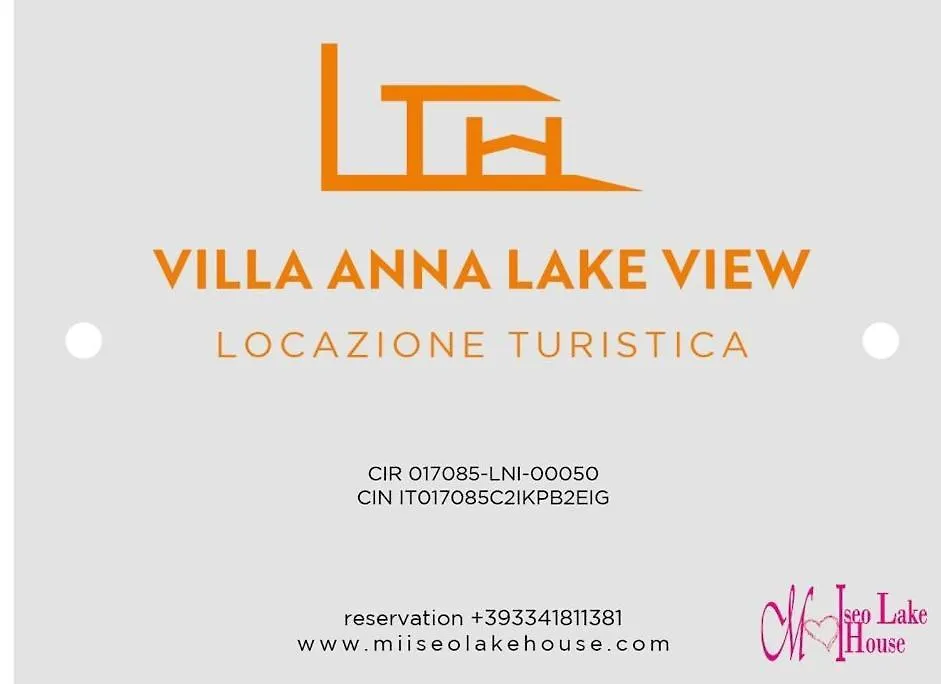 Villa Anna Lake View Pilzone 0*,